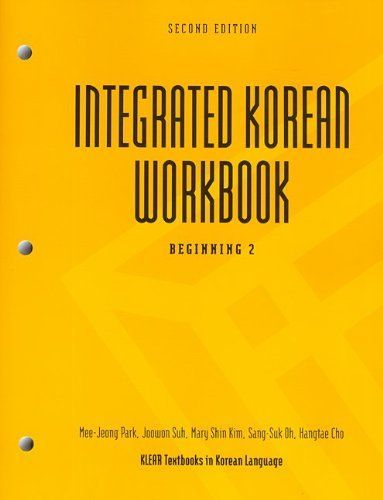 Integrated Korean Workbook