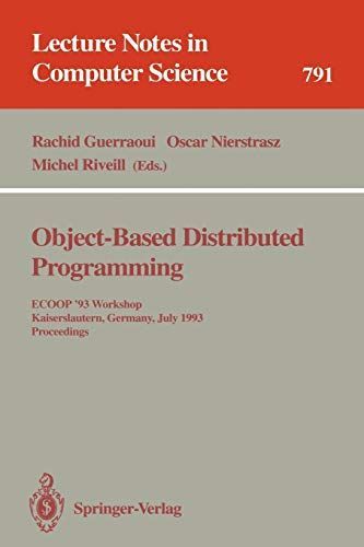 Object-Based Distributed Programming