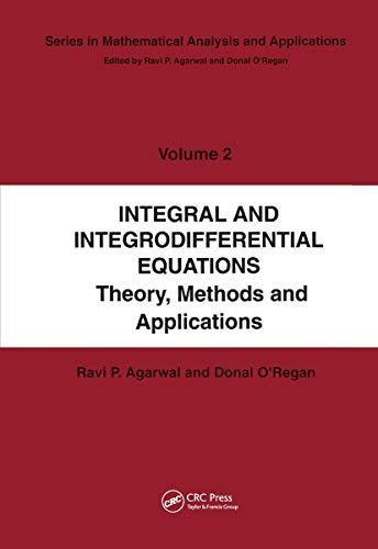 Integral and Integrodifferential Equations