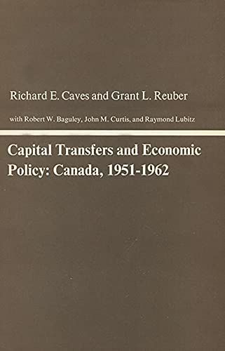 Capital Transfers and Economic Policy: Canada, 1951-1962