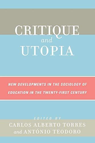 Critique and Utopia