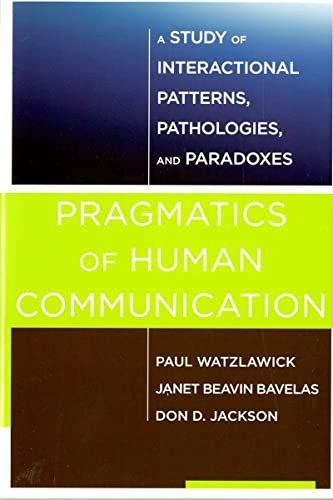 Pragmatics of Human Communication