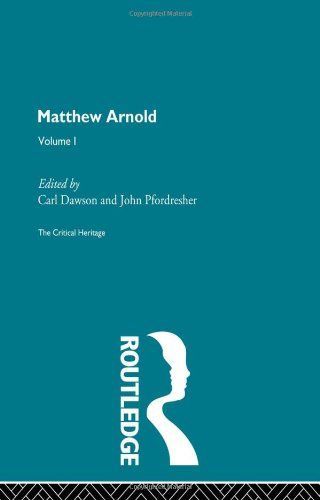 Matthew Arnold: Prose writings