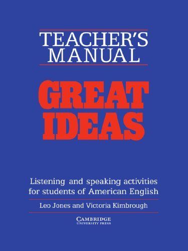 Great Ideas Teacher's Manual