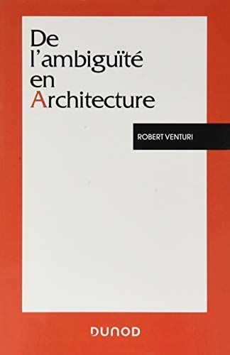 De l'ambiguïté en architecture