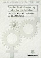 Gender Mainstreaming in the Public Service