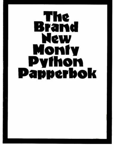 Brand New Monty Python Paperbook