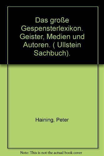 Das grosse Gespensterlexikon