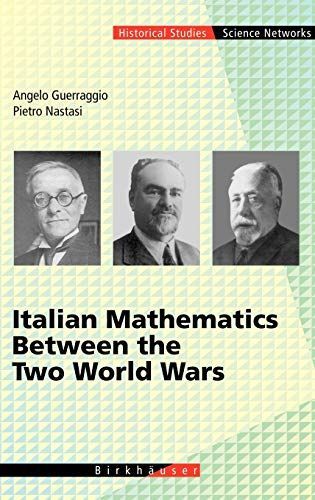 Italian Mathematics Between the Two World Wars