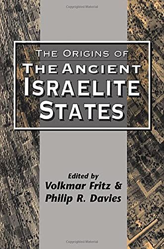 The Origins of the Ancient Israelite States