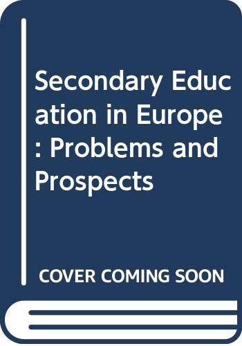 Secondary Education in Europe