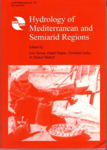 Hydrology of Mediterranean and Semiarid Regions