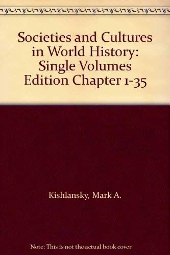 Societies and Cultures in World History