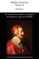 Le Gouvernement présent, ou éloge de son Eminence, satyre ou la Miliade