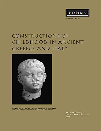 Constructions of Childhood in Ancient Greece and Italy