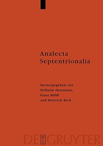 Analecta Septentrionalia