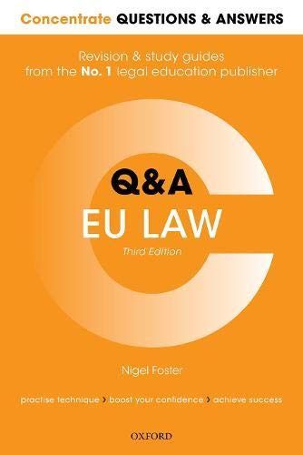 Concentrate Questions and Answers EU Law