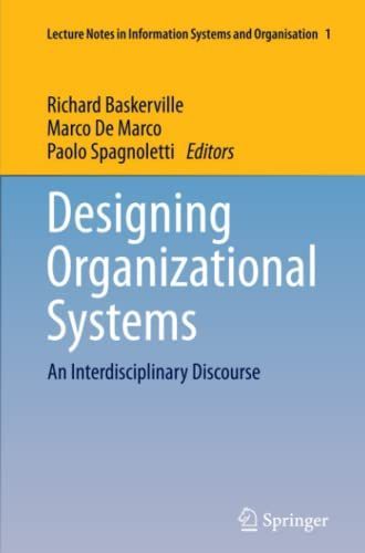 Designing Organizational Systems