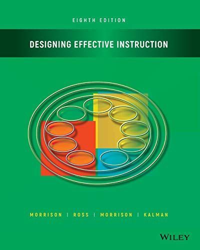 Designing Effective Instruction