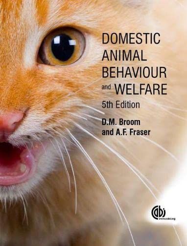 Domestic Animal Behaviour and Welfare, 5th Edition