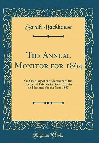 The Annual Monitor for 1864