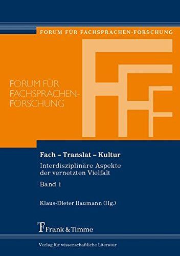 Fach - Translat - Kultur