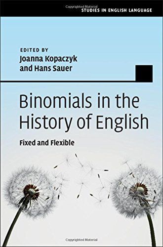 Binomials in the History of English