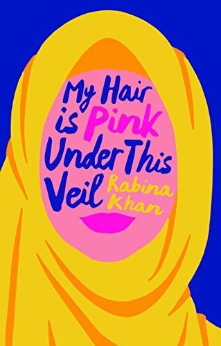 MY HAIR IS PINK UNDER THIS VEIL.