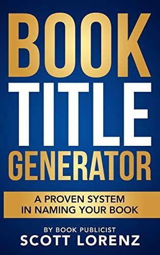 Book Title Generator