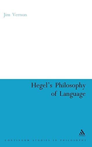 Hegel's Philosophy of Language