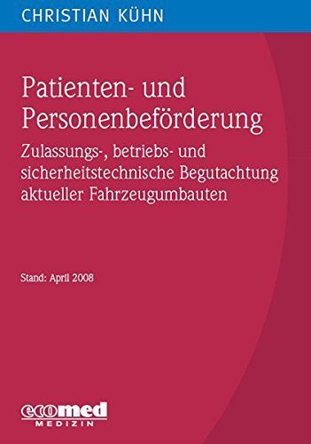 Patienten- und Personenbeförderung