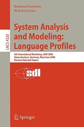 System Analysis and Modeling: Language Profiles