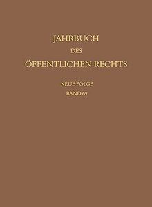 Jahrbuch des öffentlichen Rechts der Gegenwart. Neue Folge