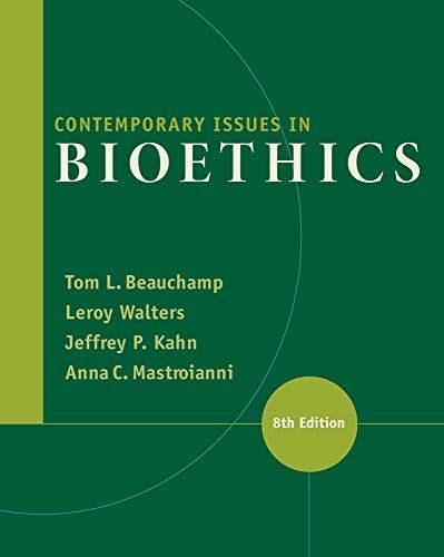 Contemporary Issues in Bioethics