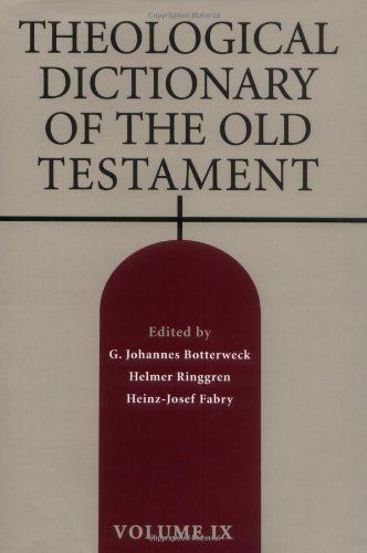 Theological Dictionary of the Old Testament