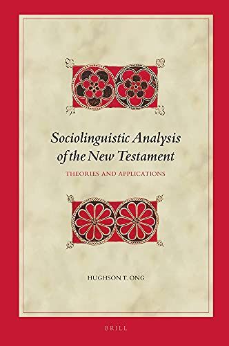 Sociolinguistic Analysis of the New Testament