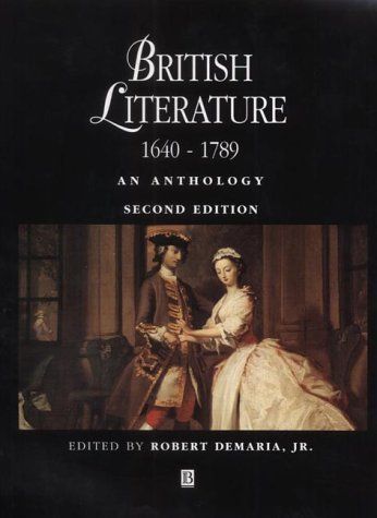 British Literature 1640 -1789