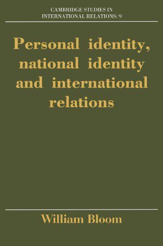 Personal Identity, National Identity and International Relations