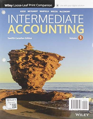 Intermediate Accounting, Volume 1