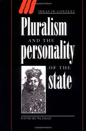 Pluralism and the Personality of the State