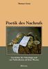 Poetik des Nachrufs