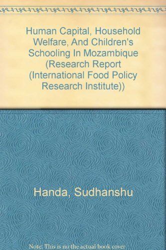 Human Capital, Household Welfare, and Children's Schooling in Mozambique