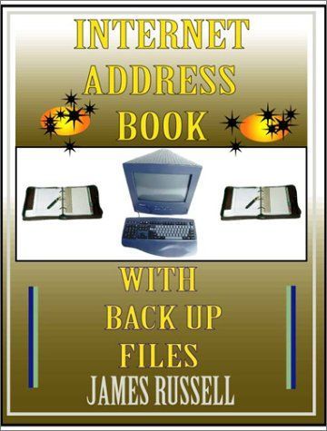 Internet Address Book With Computer Back Up Files