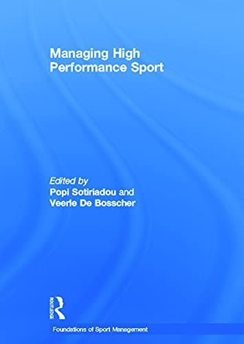 Managing High Performance Sport