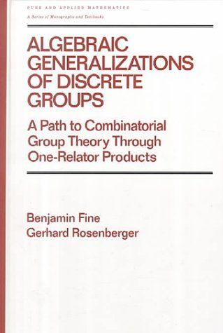 Algebraic Generalizations of Discrete Groups