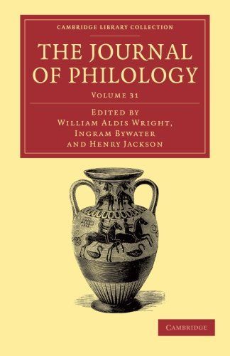 The Journal of Philology