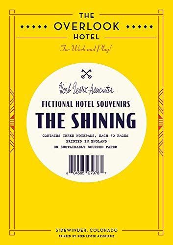 The Overlook Hotel: Fictional Hotel Notepad Set