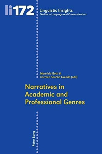 Narratives in Academic and Professional Genres