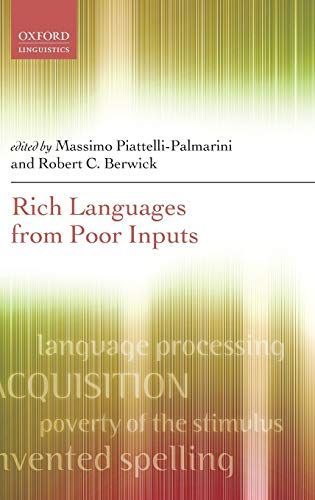 Rich Languages From Poor Inputs