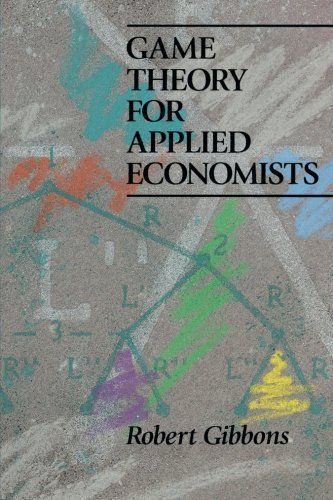 Game Theory for Applied Economists